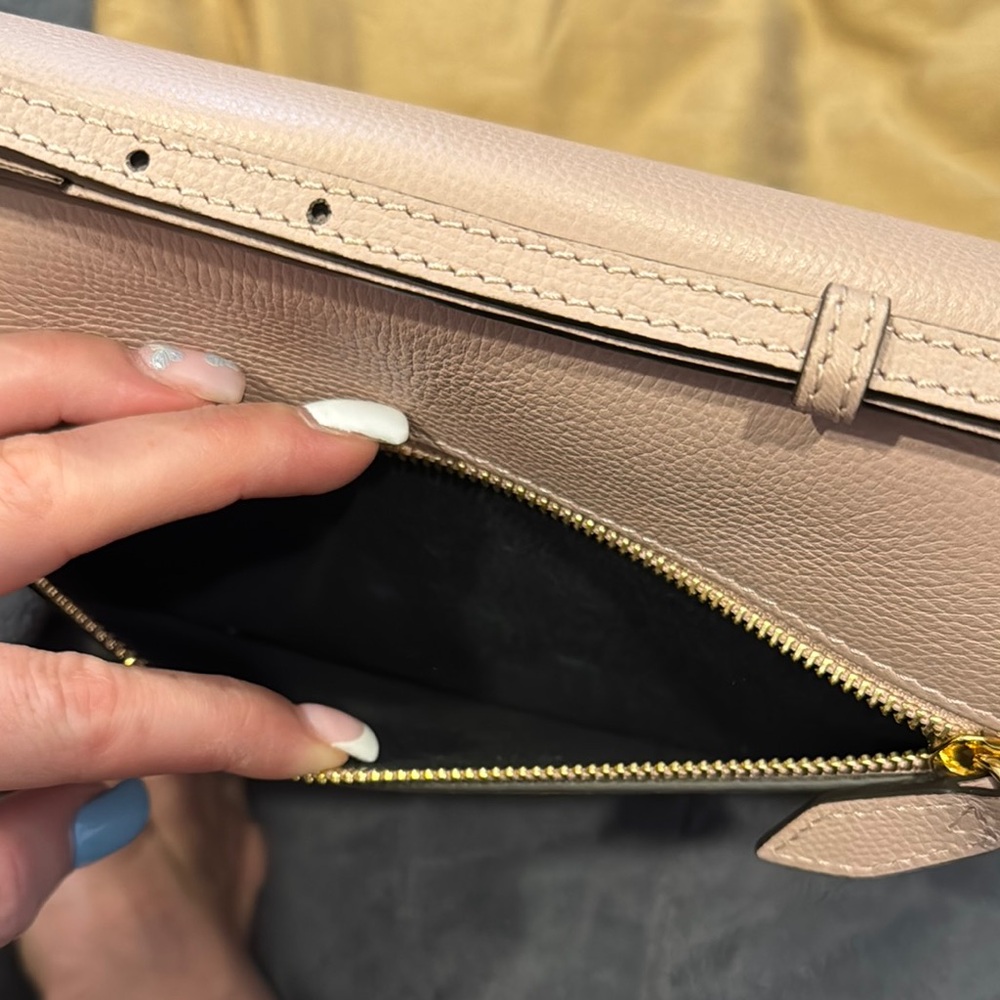 Burberry Derby Calfskin House Check Macken Crossbody Bag Pale Orchid *BRAND NEW* - Picture 5 of 9